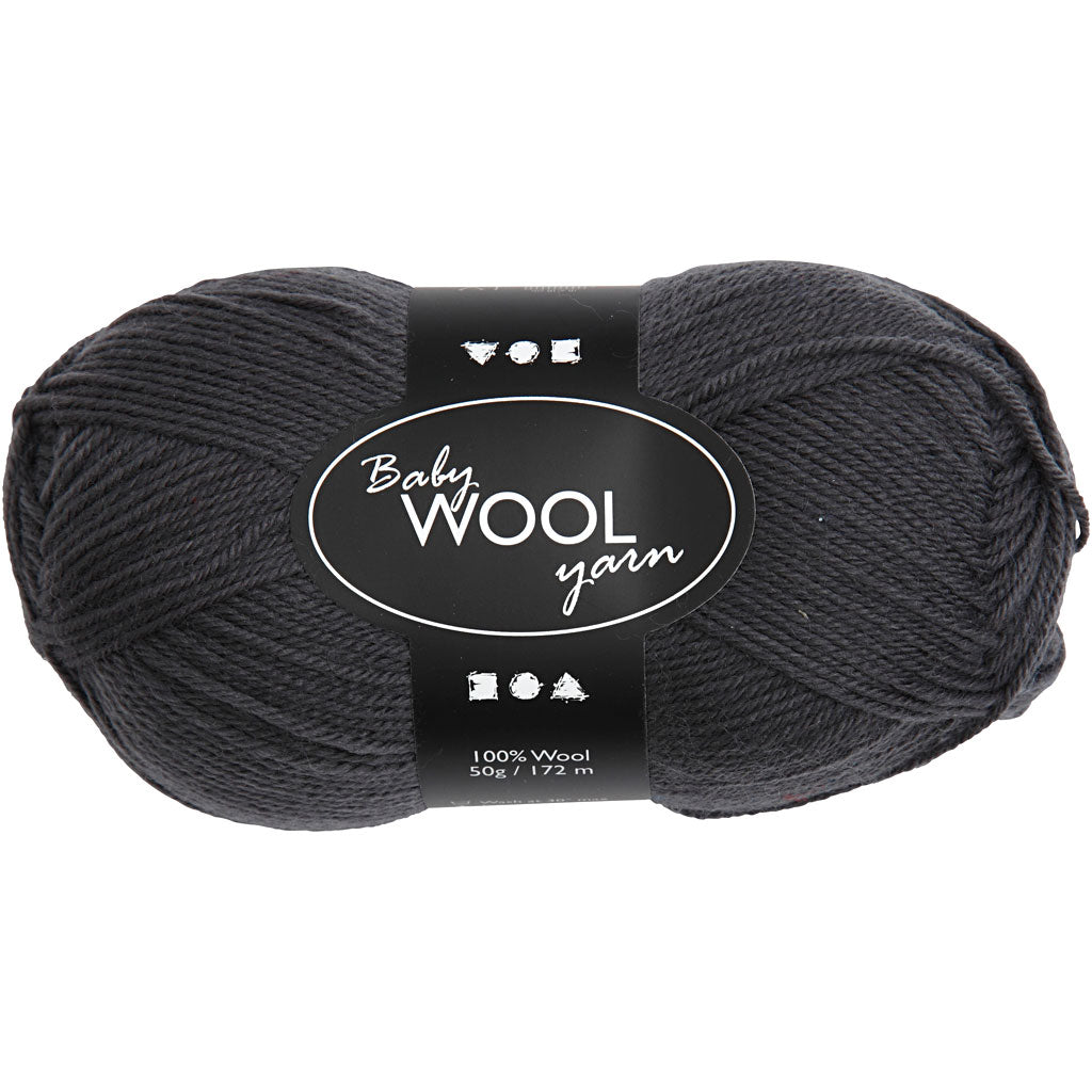 Baby Yarn, dark grey