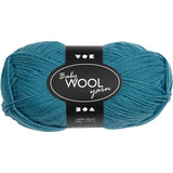 Baby Yarn, petrol, L: 172 m, 50 g/ 1 ball