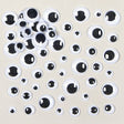 Black & White Self-Adhesive Wiggle-Eyes