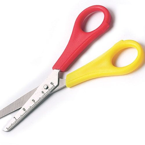 Ruler Scissors Right Handed (Pack of 8)