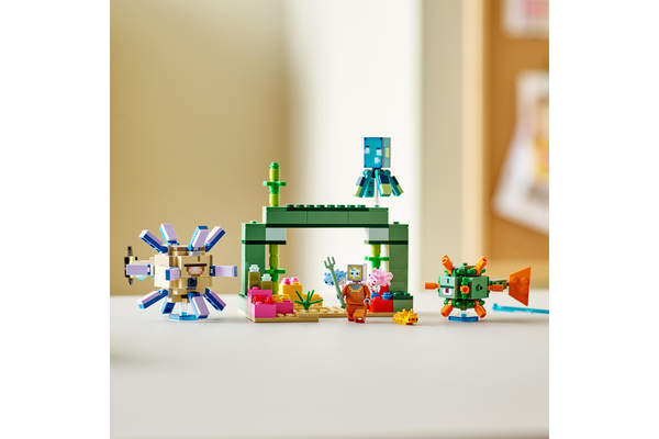 Lego Minecraft - The Guardian Battle