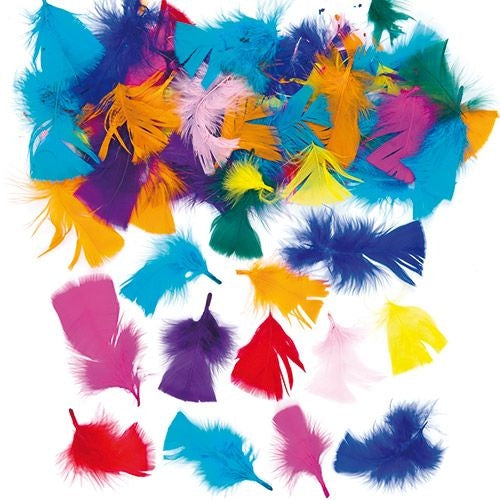 Collage Feathers (Pack of 130)
