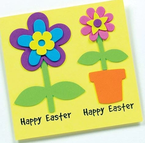 Flower Garden Foam Stickers Value Pack (Pack of 20