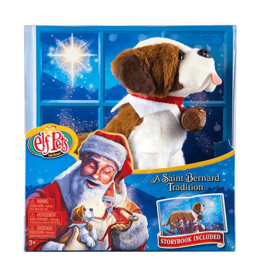 Elf on the Shelf Elf Pets®: A Saint Bernard Tradition