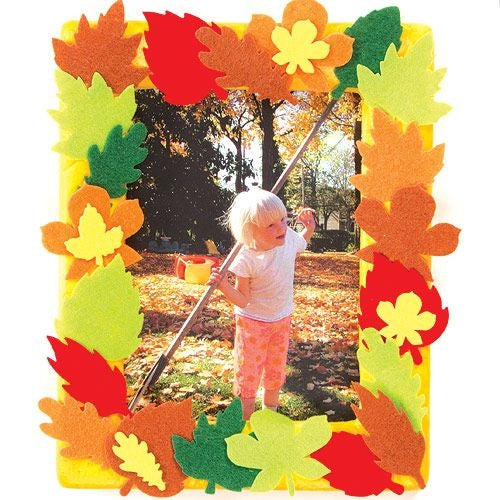 Leaf Felt Stickers (Pack of 144)