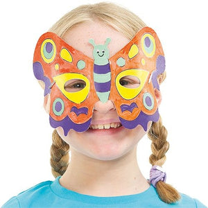 Butterfly Colour-in Masks (Pack of 6)