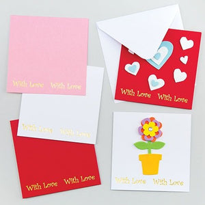 WITH LOVE MESSAGE CARDS PK.6