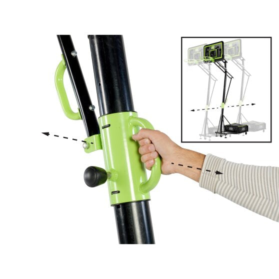 EXIT Galaxy Portabe Basket (black poly)