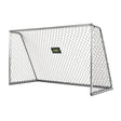 EXIT Scala Aluminium Soccer Goal - Matt Silver (10 x 6.6 Ft)