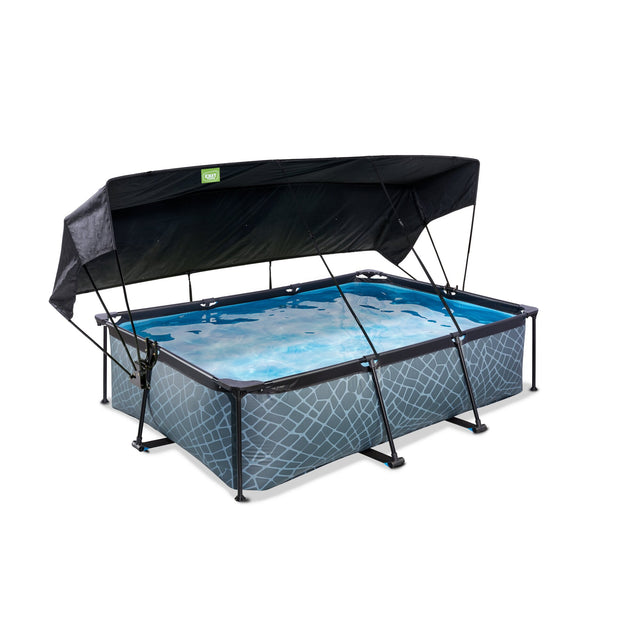 EXIT Frame Pool 220x150x60cm (12v Cartridge)