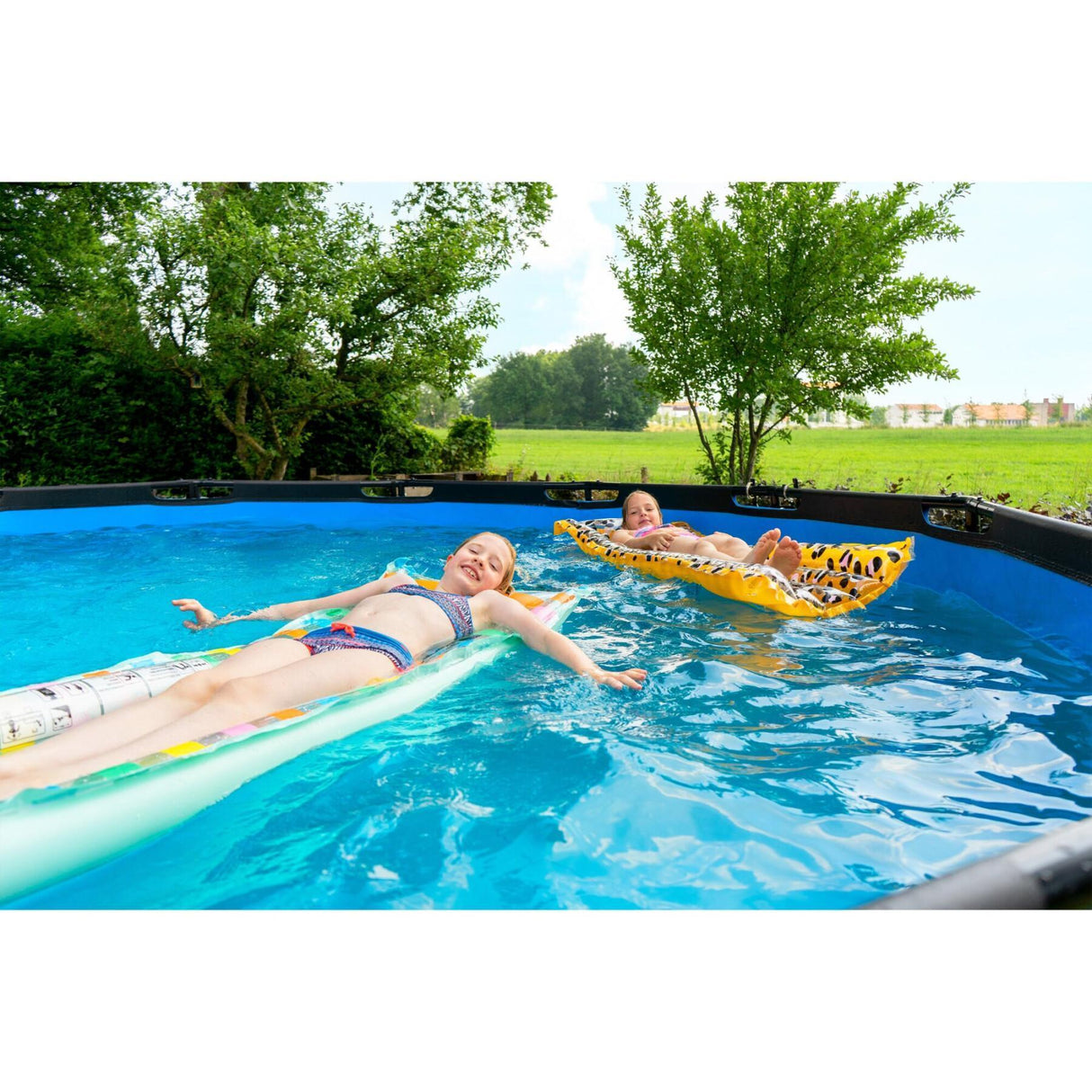 EXIT Frame Pool ø488x122cm (12v Sand filter)