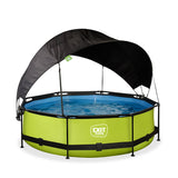 EXIT Frame Pool ø300x76cm (12v Cartridge filter)