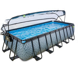 EXIT Frame Pool 5.4x2.5x1.22m (12v Sand filter)