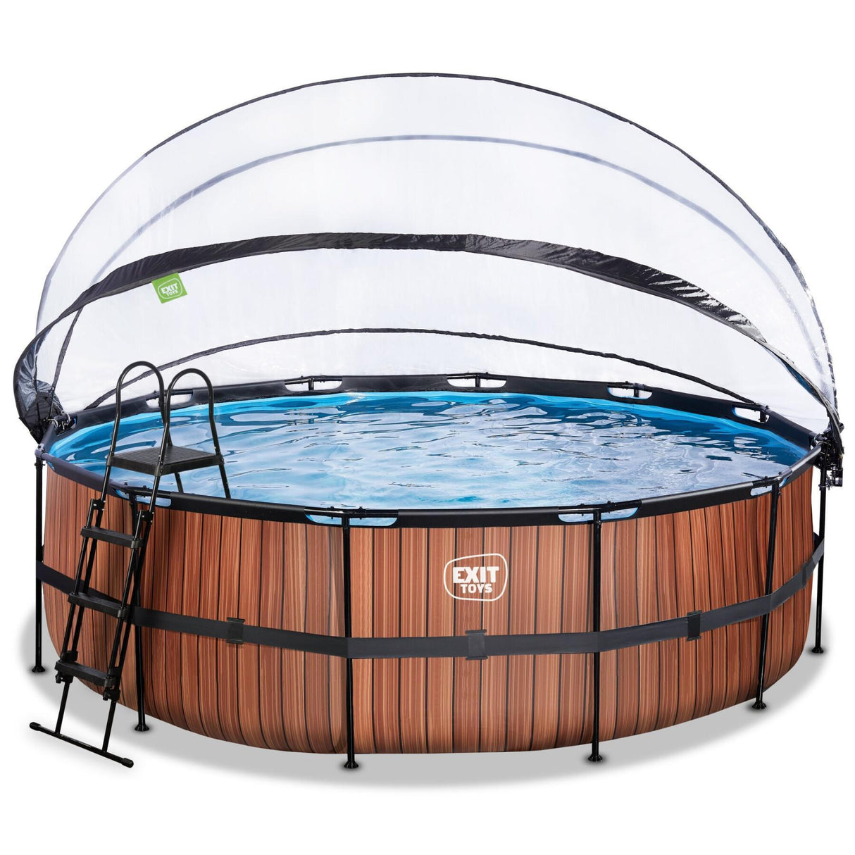 EXIT Frame Pool ø450x122cm (12v Sand filter)