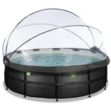 EXIT Frame Pool ø450x122cm (12v Sand filter)