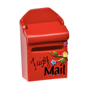The Irish Fairy Door Red Mail Box