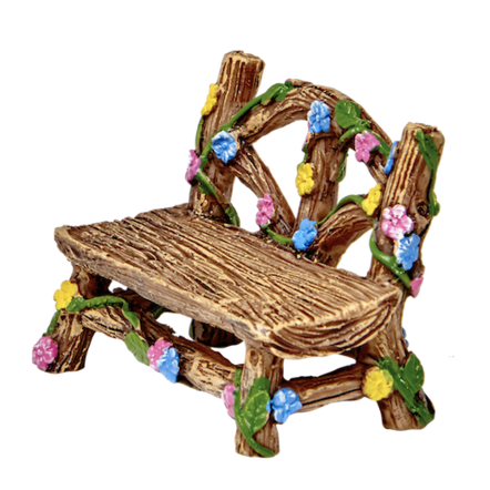 The Irish Fairy Door Flower Bench