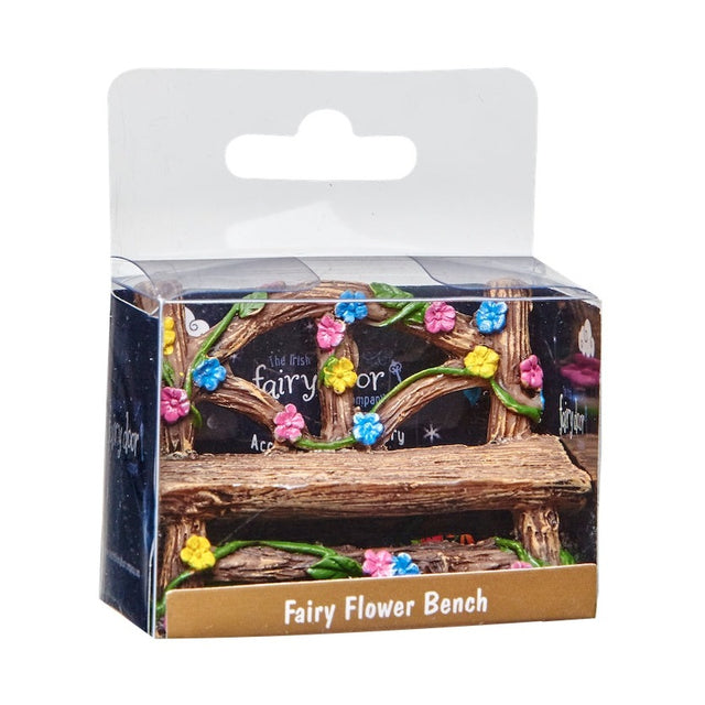 The Irish Fairy Door Flower Bench
