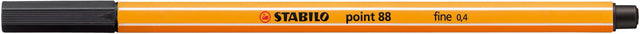 Fineliner - STABILO point 88 - Black