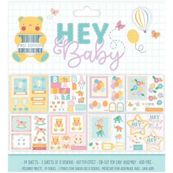 FE Hey Baby Decoupage Pad