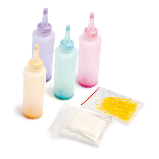 Tie Dye Kit Toy, with 4 Large Bottles of Vibrant Colours