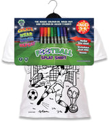 Splat Planet PYO T-Shirt: Football (Size 3-4 Years)