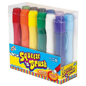 Squeeze N Brush- 12 Classic Colours