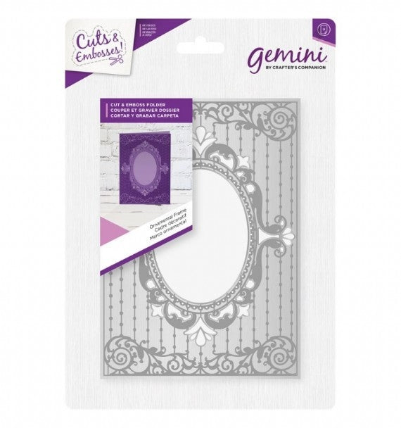 Cut and Emboss Folder - Ornamental Frame
