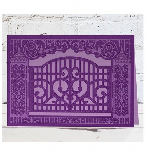 Cut and Emboss Folder - Regal Gates