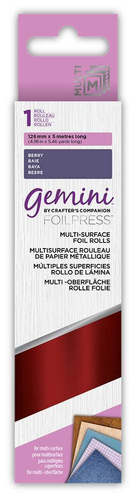 Gemini - Multi-Surface Foil - Berry