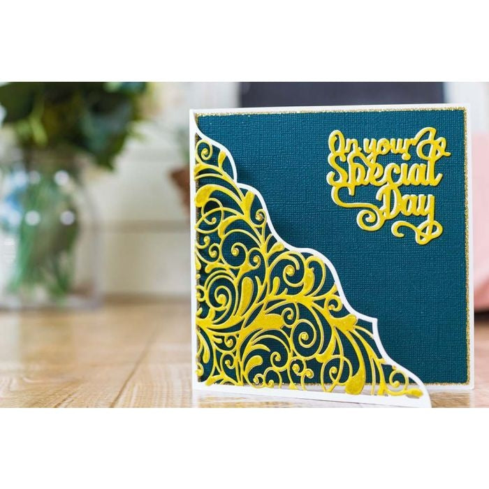 Gemini Die - Create-a-Card - Ornate Swirls