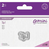 Gemini Die - Essentials Only Words - No.1