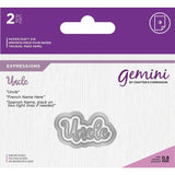 Gemini Die - Essentials Only Words - Uncle
