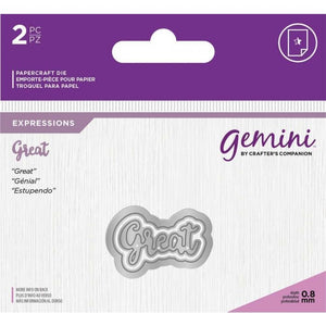 Gemini Die - Expressions - Great