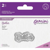 Gemini Die - Essentials Only Words - Brother