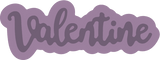 Gemini Die - Essentials Only Words - Valentine