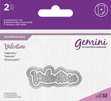 Gemini Die - Essentials Only Words - Valentine