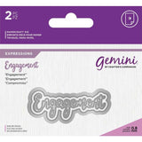 Gemini Die - Essentials Only Words - Engagement