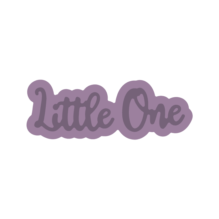 Gemini Die - Essentials Only Words - Little One