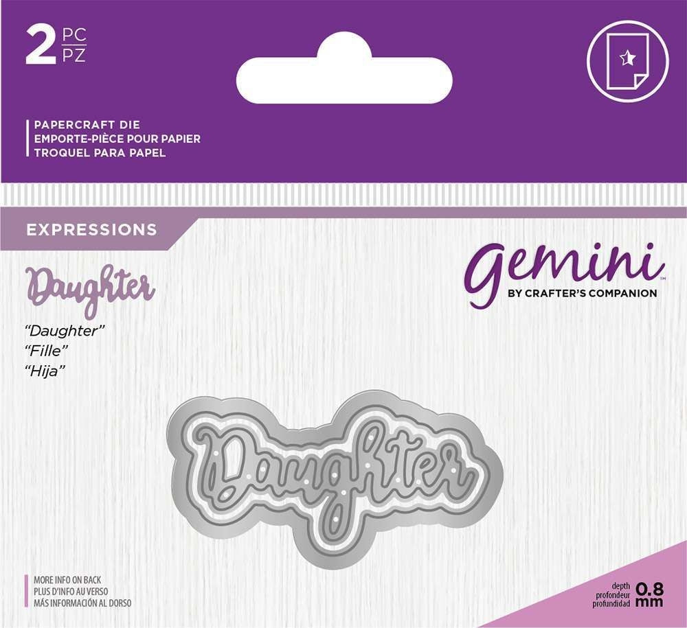 Gemini Die - Essentials Only Words - Daughter