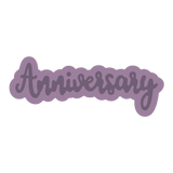 Gemini Die - Essentials Only Words - Anniversary