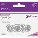 Gemini Die - Essentials Only Words - Worlds Best