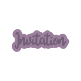 Gemini Die - Essentials Only Words - Invitation