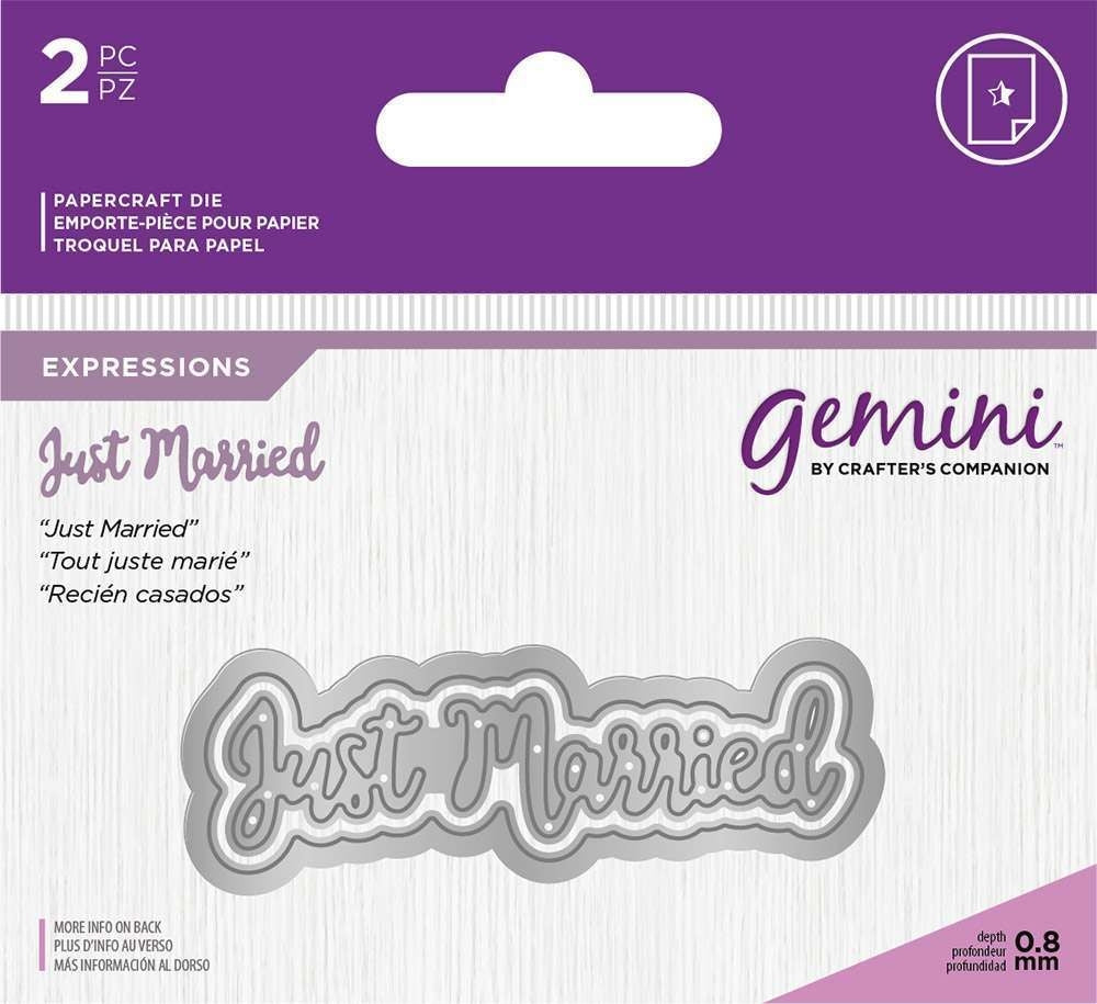 Gemini Die - Essentials Only Words - Just Married