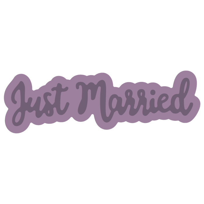 Gemini Die - Essentials Only Words - Just Married