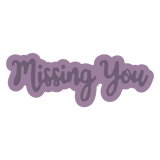 Gemini Die - Essentials Only Words - Missing You