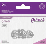 Gemini Die - Essentials Only Words - Celebrate