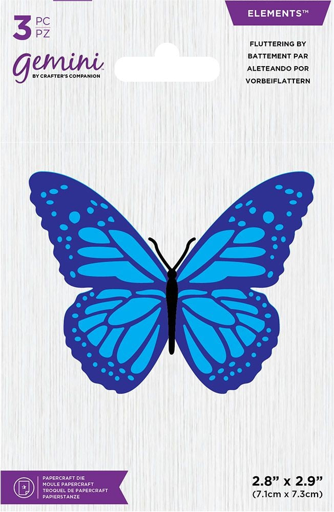 Gemini Die - Elements - Fluttering By