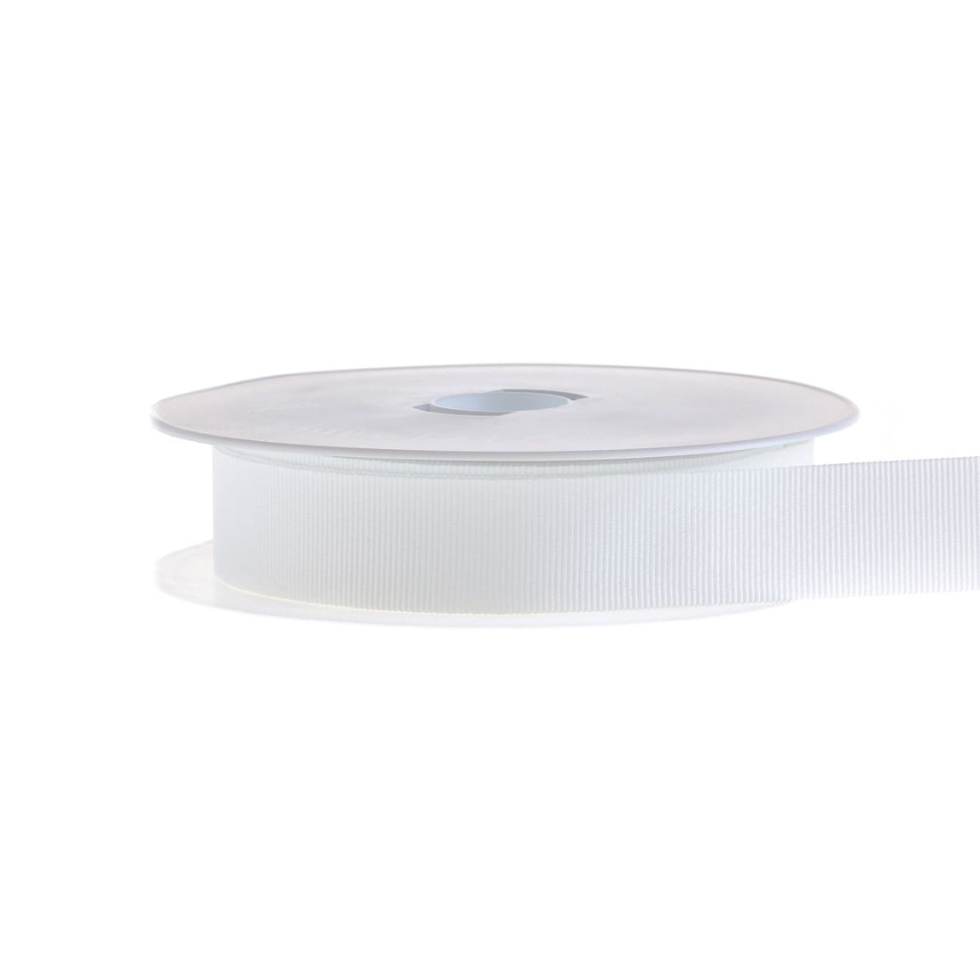 Grosgrain Ribbon, White 25 mm / 3 M