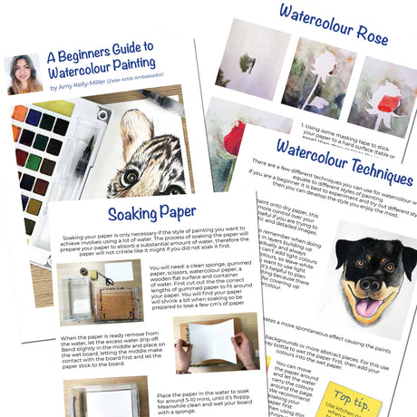 Watercolour 24 half pan set